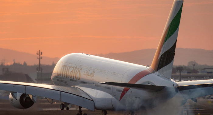 Emirates blocca i voli dal 25 marzo