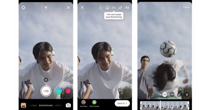 Instagram, come usare i nuovi effetti di Boomerang