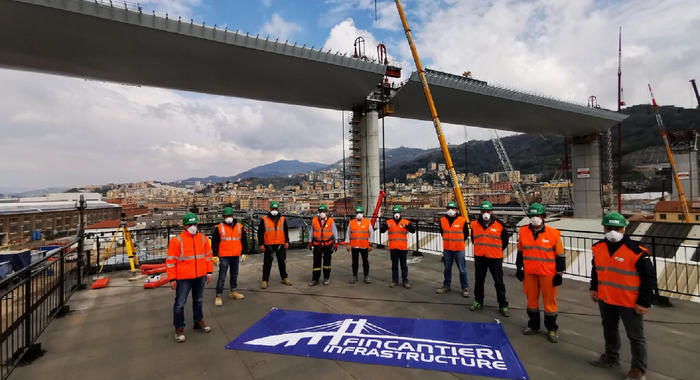 Ponte Genova: 50 operai in quarantena