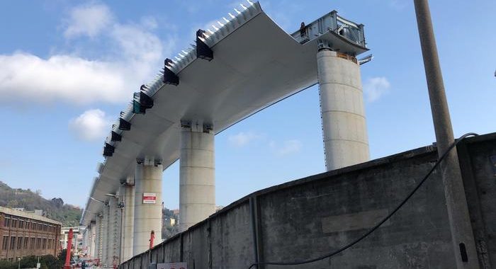 Ponte Genova: varato ultimo concio