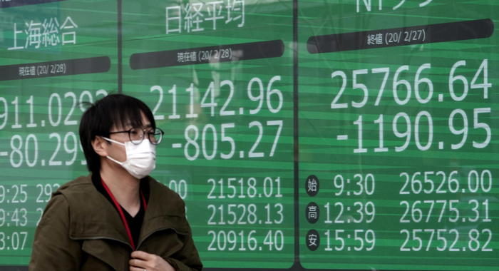 Borsa: Tokyo, apertura in calo (-1,11%)