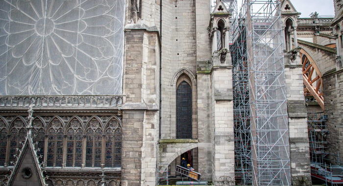 Parigi: riparte cantiere di Notre-Dame