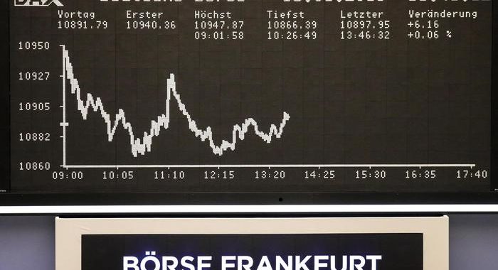 Rally Borse Europa, Francoforte +2,9%
