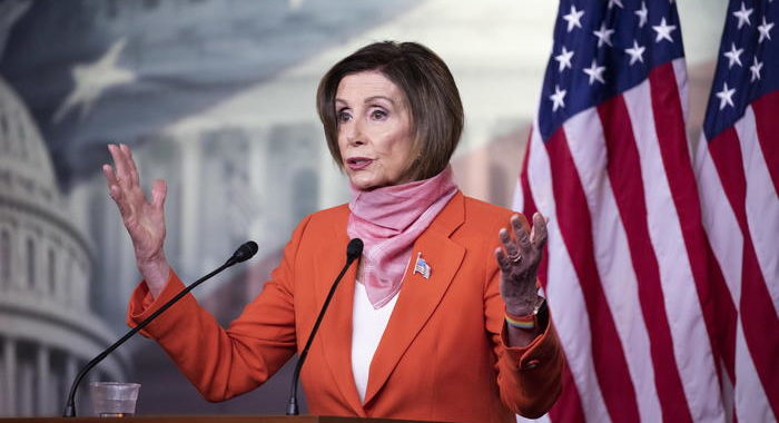 Usa 2020:Nancy Pelosi appoggia Joe Biden