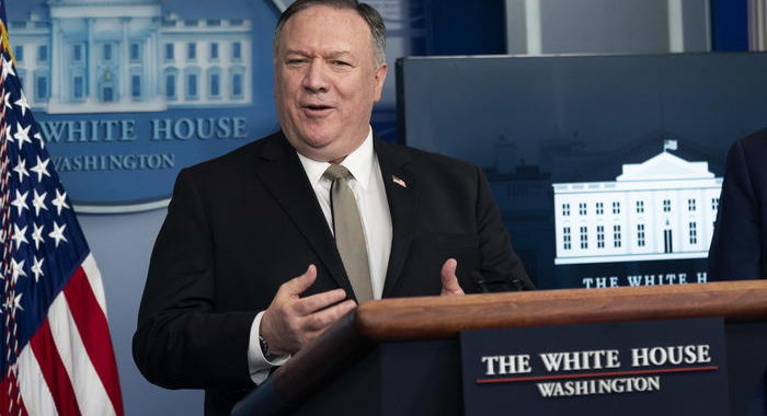 Usa: Pompeo accusa la Cina