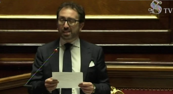 Bonafede:Senato boccia mozioni sfiducia