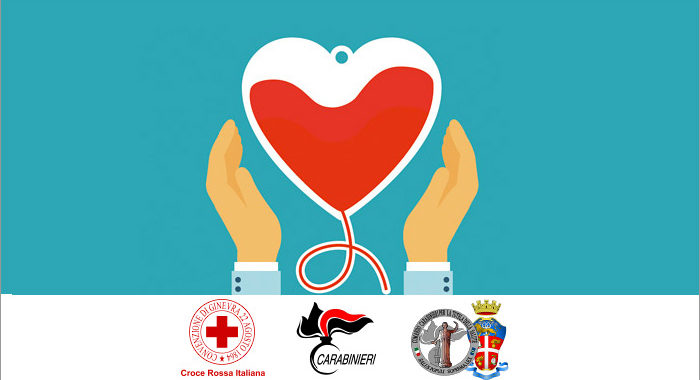 Collaborazione tra Carabinieri NAS e Croce Rossa Italiana per la donazione di sangue