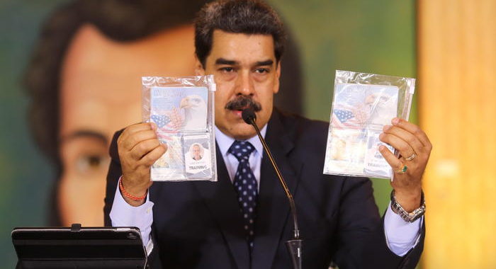 Venezuela accusa 2 americani terrorismo