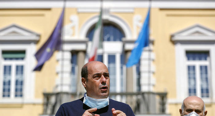 Zingaretti, giovani non sono untori