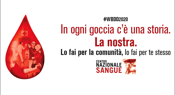 Giornata mondiale del donatore di sangue 2020