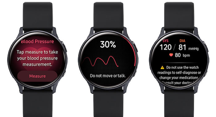 Lo smartwatch di Samsung ora misura la pressione