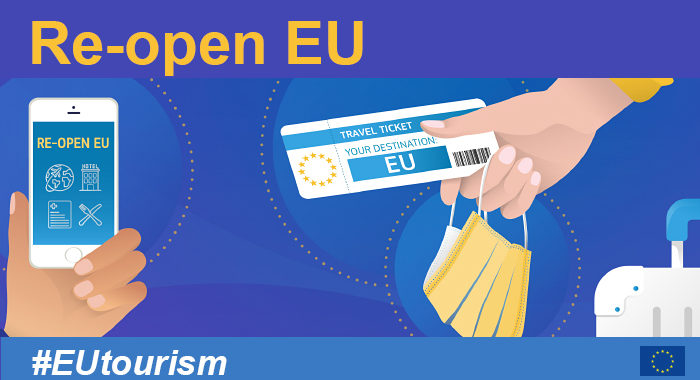 Re-openEU: the interactive map for safe travel