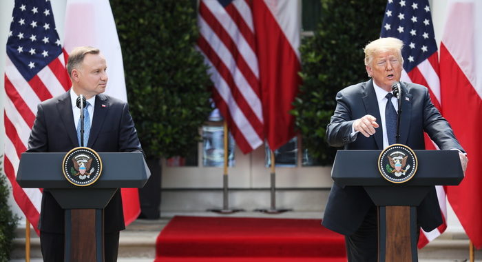 Trump, in Polonia parte di truppe ritirate da Germania