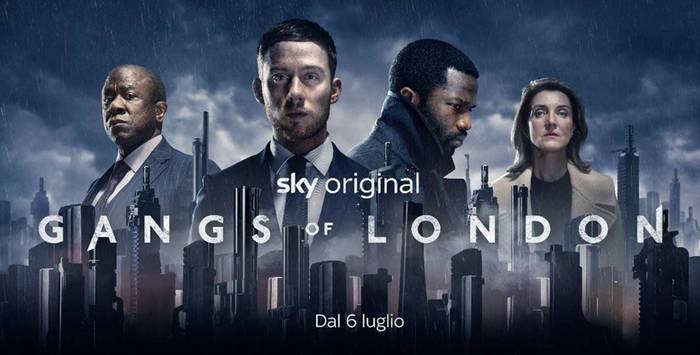 Tv: Gangs of London, su Sky la nuova epopea criminale