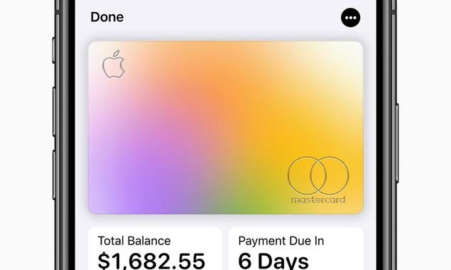 Apple Card ora ha un portale web per pagare le bollette