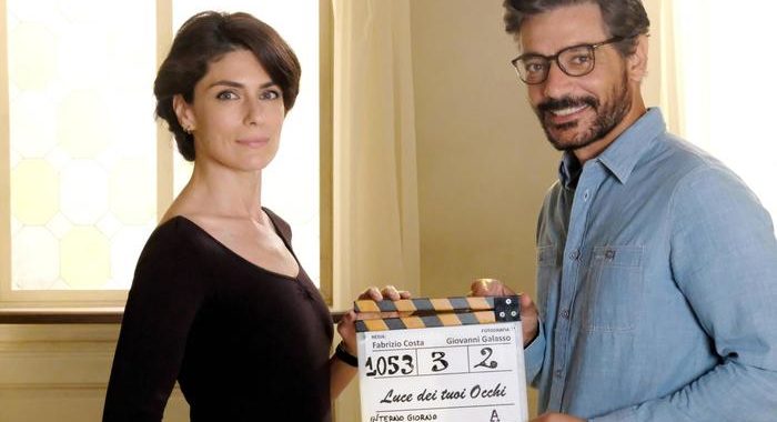 Ciak per Luce dei tuoi occhi, con Anna Valle