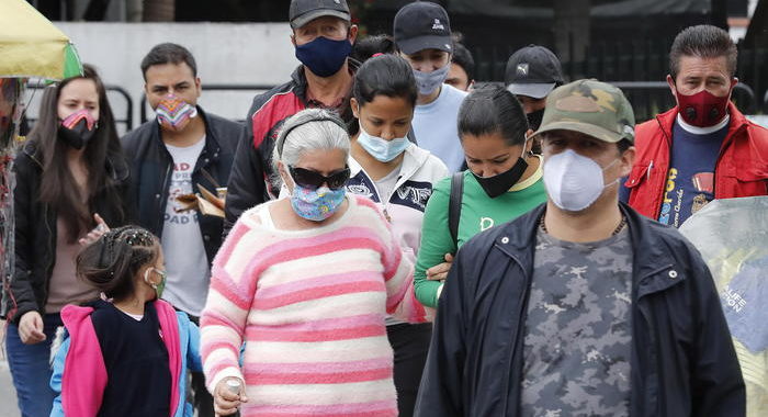 Coronavirus: Colombia, oltre 7.000 morti