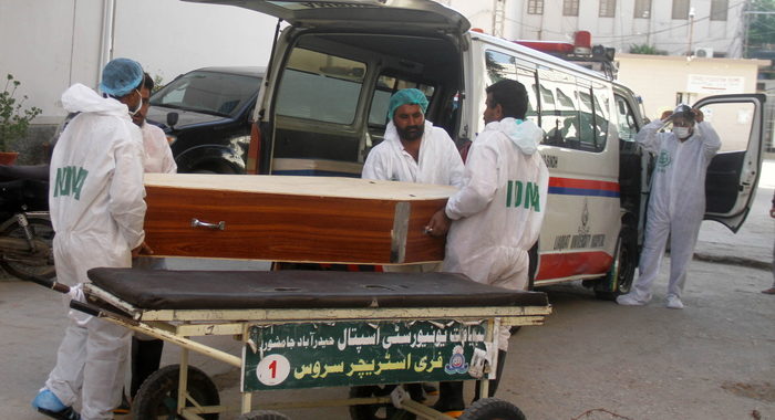 Coronavirus: Pakistan, 74 morti in ultime 24 ore