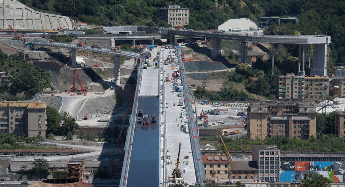 Ponte Genova: De Micheli, sarà gestito da Aspi