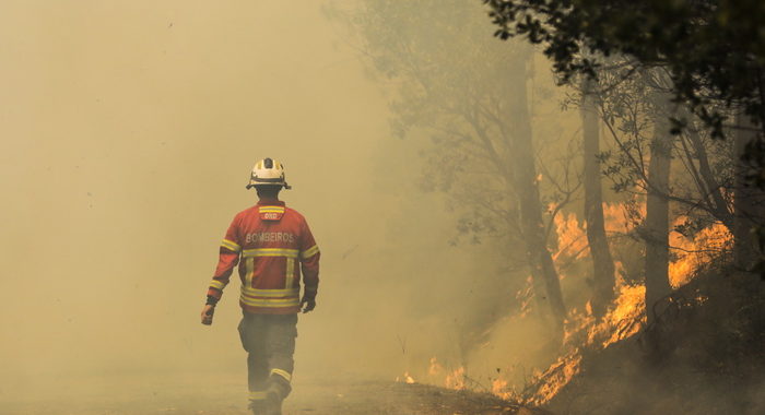 Portogallo: un pompiere morto per domare un incendio