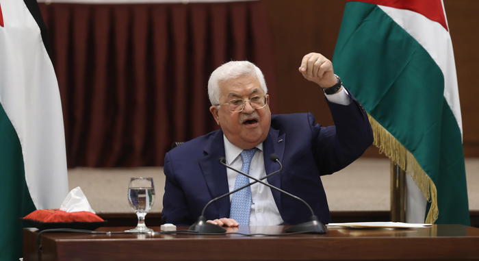 Abu Mazen, Emirati non parlano a nome dei palestinesi