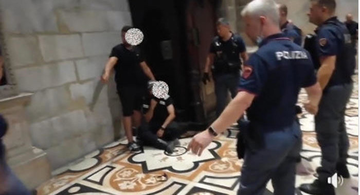 Arrestato Duomo è senza dimora