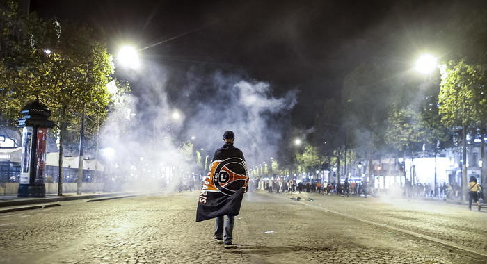 Champions, scontri e arresti a Parigi