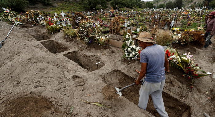Coronavirus: Messico, 5.824 casi e 552 morti in 24 ore
