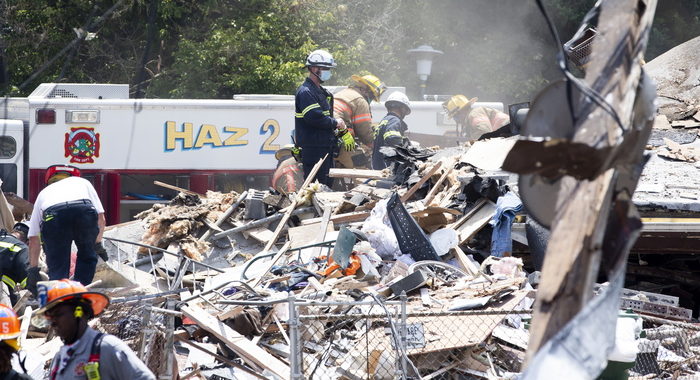 Fuga di gas a Baltimora fa crollare edifici, almeno un morto