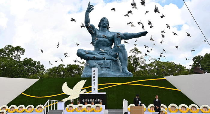 Giappone: Nagasaki commemora 75 anni da bomba atomica