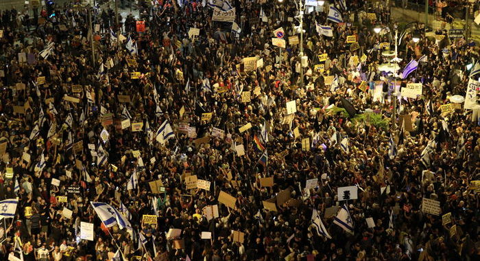 Israele: in 10mila a Gerusalemme contro Netanyahu