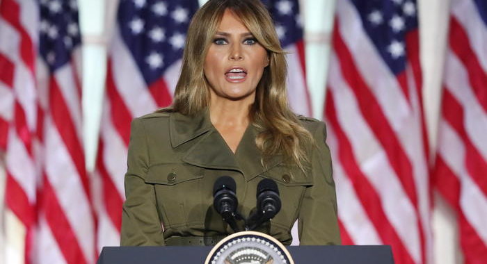 Melania a convention, non attacco rivali