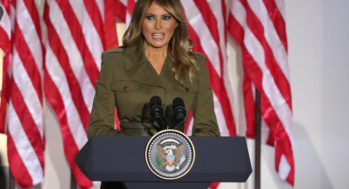 Melania Trump, Donald farà di tutto per vittime virus