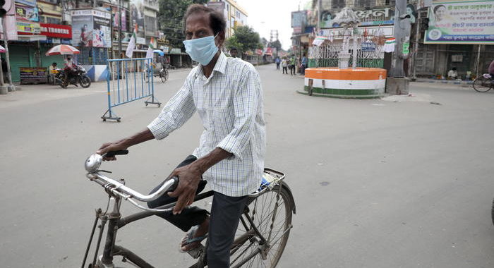 Coronavirus: India, ancora un record giornaliero,96.551 casi