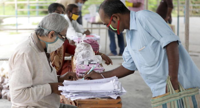 Coronavirus: India, record di 95.735 casi in 24 ore