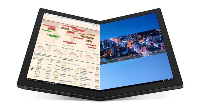 Ecco il primo pc pieghevole, costa più di 3mila euro