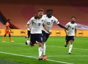 L’Italia torna subito a vincere: in Olanda decide un gol di Barella