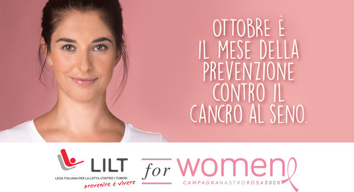 Prevenzione del tumore al seno, al via campagna Nastro rosa 2020 della LILT