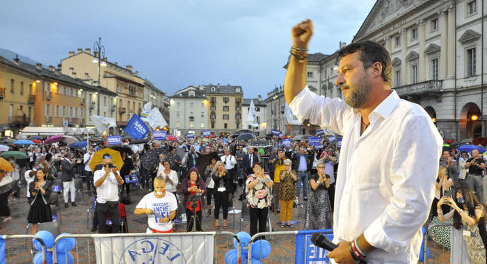 Regionali: Salvini,non userò voto per rivendicazioni a Conte