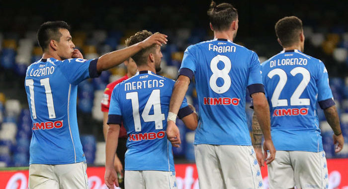 Serie A: Napoli-Genoa 6-0