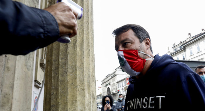 Covid: Salvini a governo, da soli non si va da nessuna parte