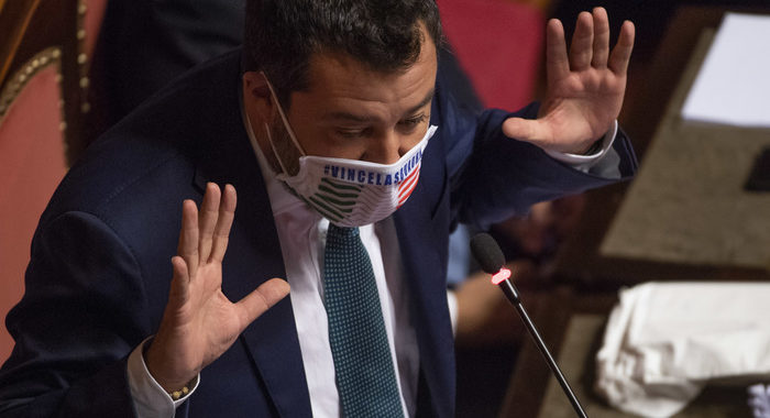 Covid: Salvini, se nuova chiusura fallimento governo