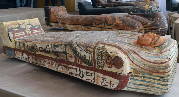 Egitto: scoperti 59 sarcofagi in legno di 2.500 anni fa