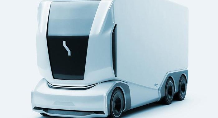 Einride Pod, camion elettrico autonomo rivoluziona trasporti