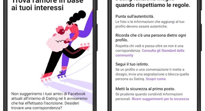 Facebook sfida Tinder, lancia piattaforma Dating in Europa