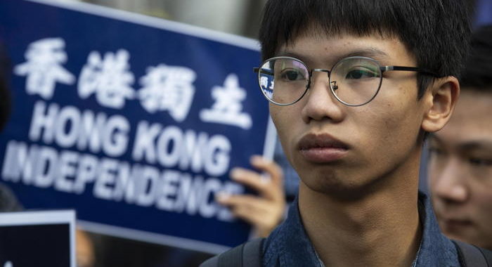 Hong Kong, 19enne accusato di secessione