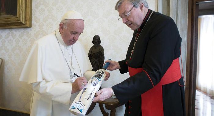 Il Papa ha incontrato il cardinal Pell