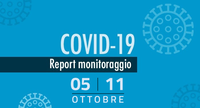 Monitoraggio settimanale Covid-19, report 5-11 ottobre
