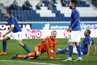 Nations League. Pellegrini illude l’Italia, Van de Beek pareggia. Con l’Olanda finisce 1-1