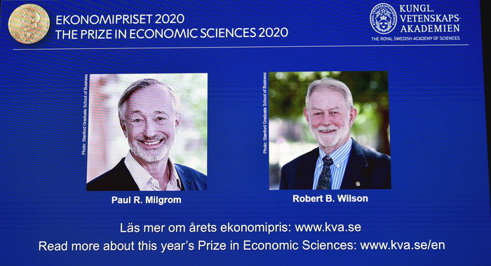 Nobel economia a R.Milgrom e R.Wilson,esperti di aste